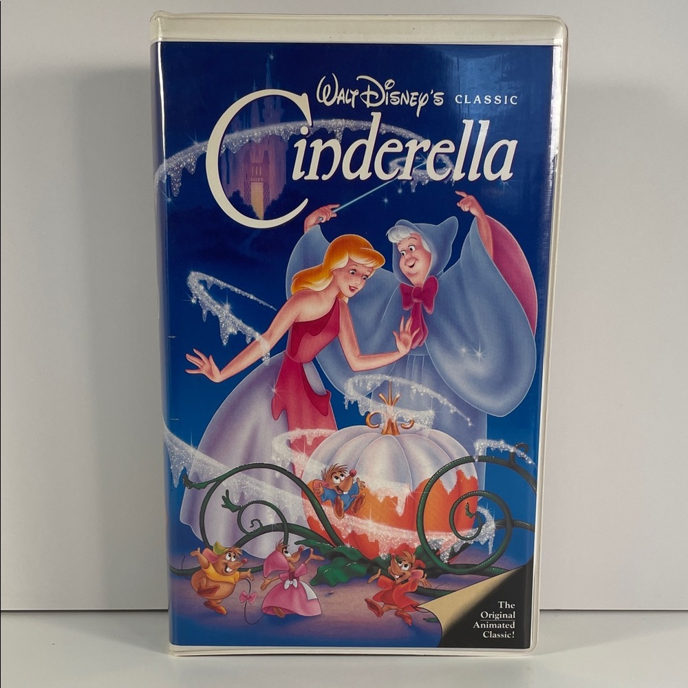 Walt Disney's Classic Cinderella VHS - Blue